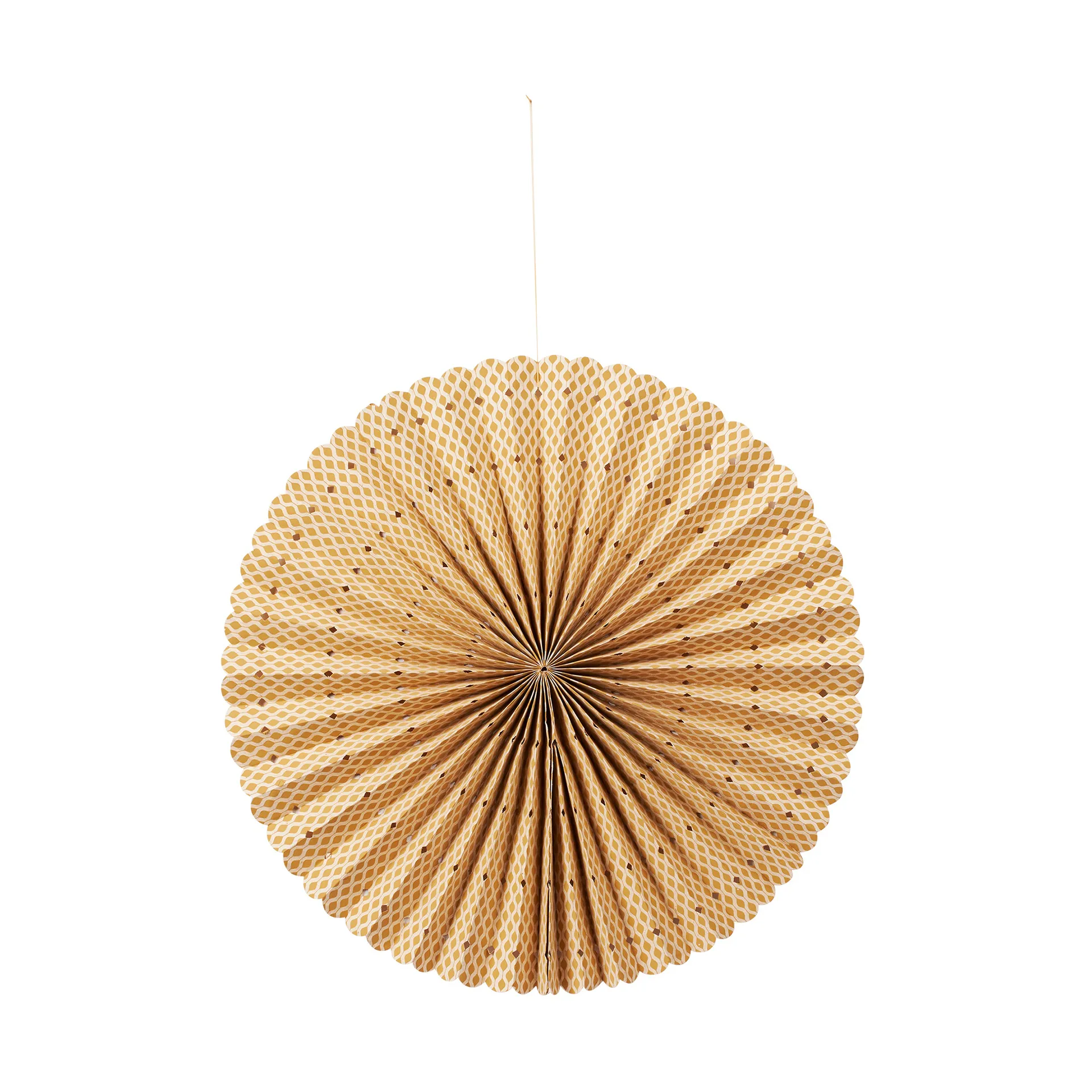 Stella rosette adventsstjärna M Ø43 cm, Harvest gold-natural Broste Copenhagen