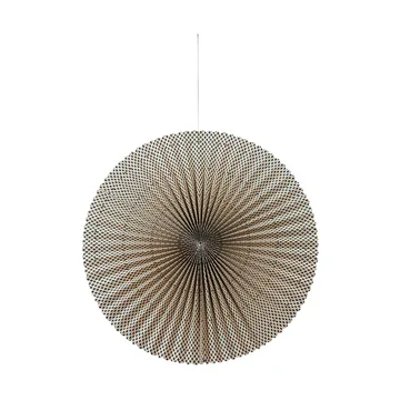 Stella rosette adventstjärna L Ø60 cm - Deep forest-natural - Broste Copenhagen