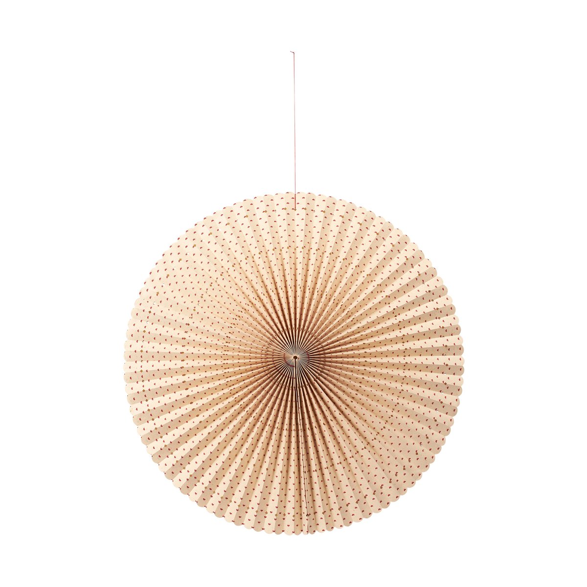 Broste Copenhagen Stella rosette adventstjärna L 60 cm Natural-pompeian red
