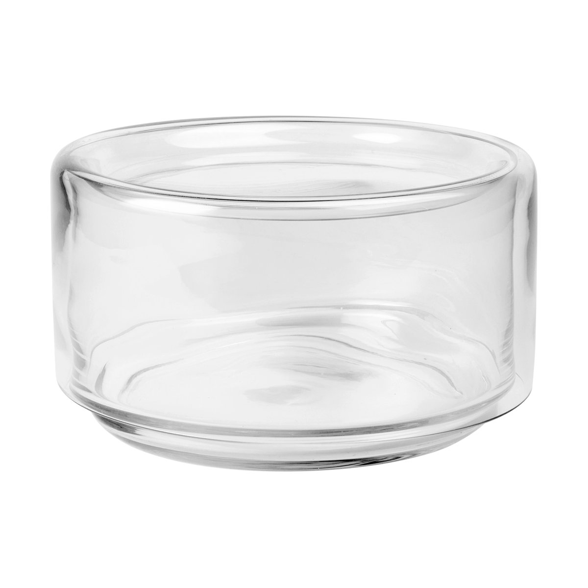 Broste Copenhagen Sylvia skål 21x12 cm Clear | Skandinavisk Design | Serveringsskålar | Transparent