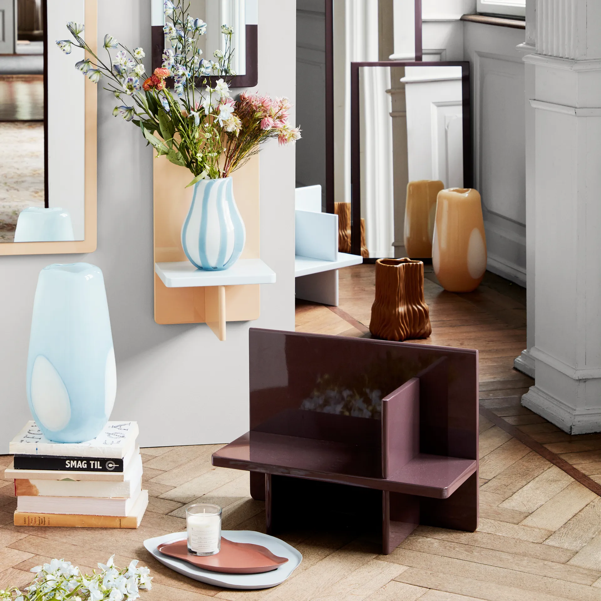 Tenna spegel 46x78 cm, Lila Broste Copenhagen