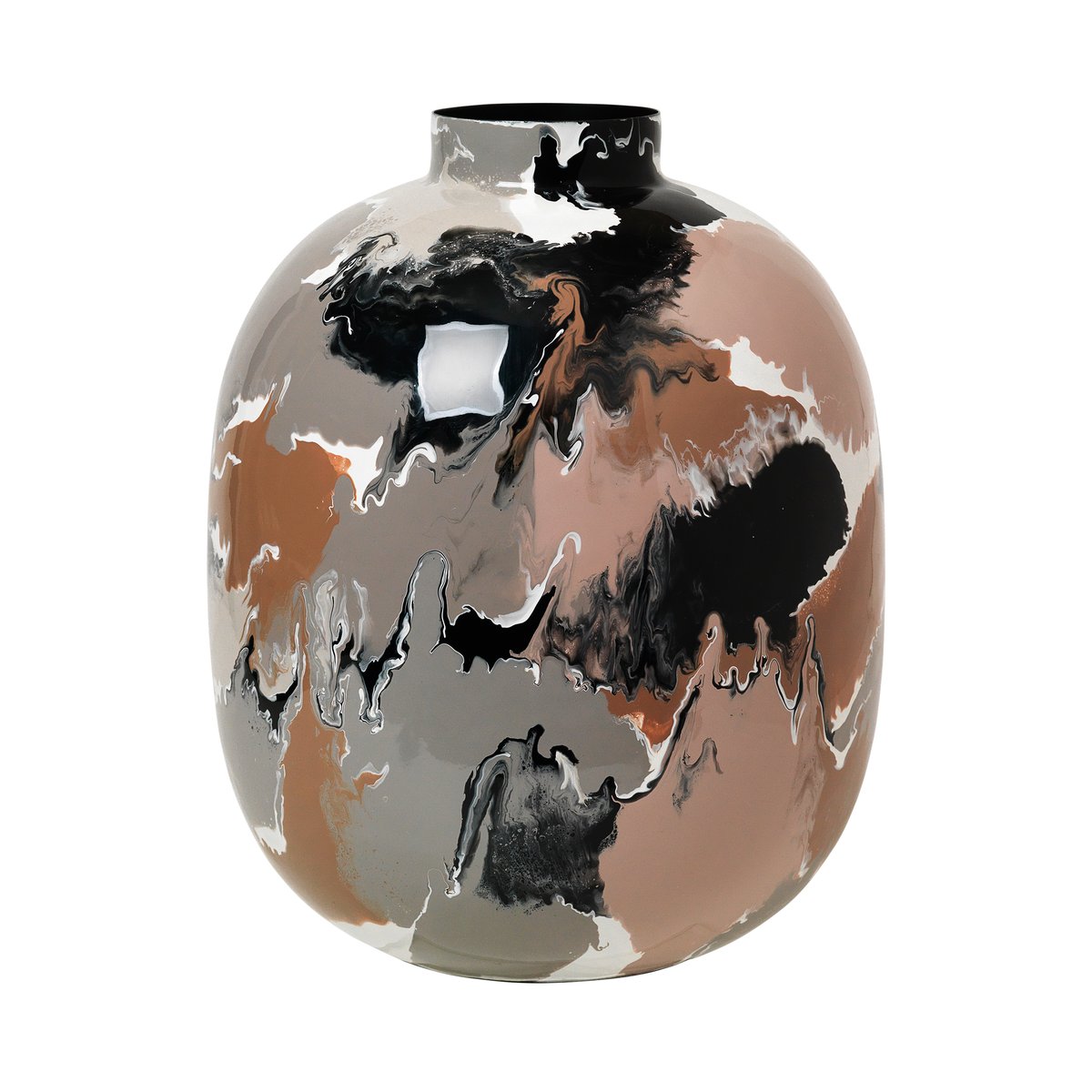 Broste Copenhagen Thyra vas 31 cm Multi | Skandinavisk Design | Vaser | Multi