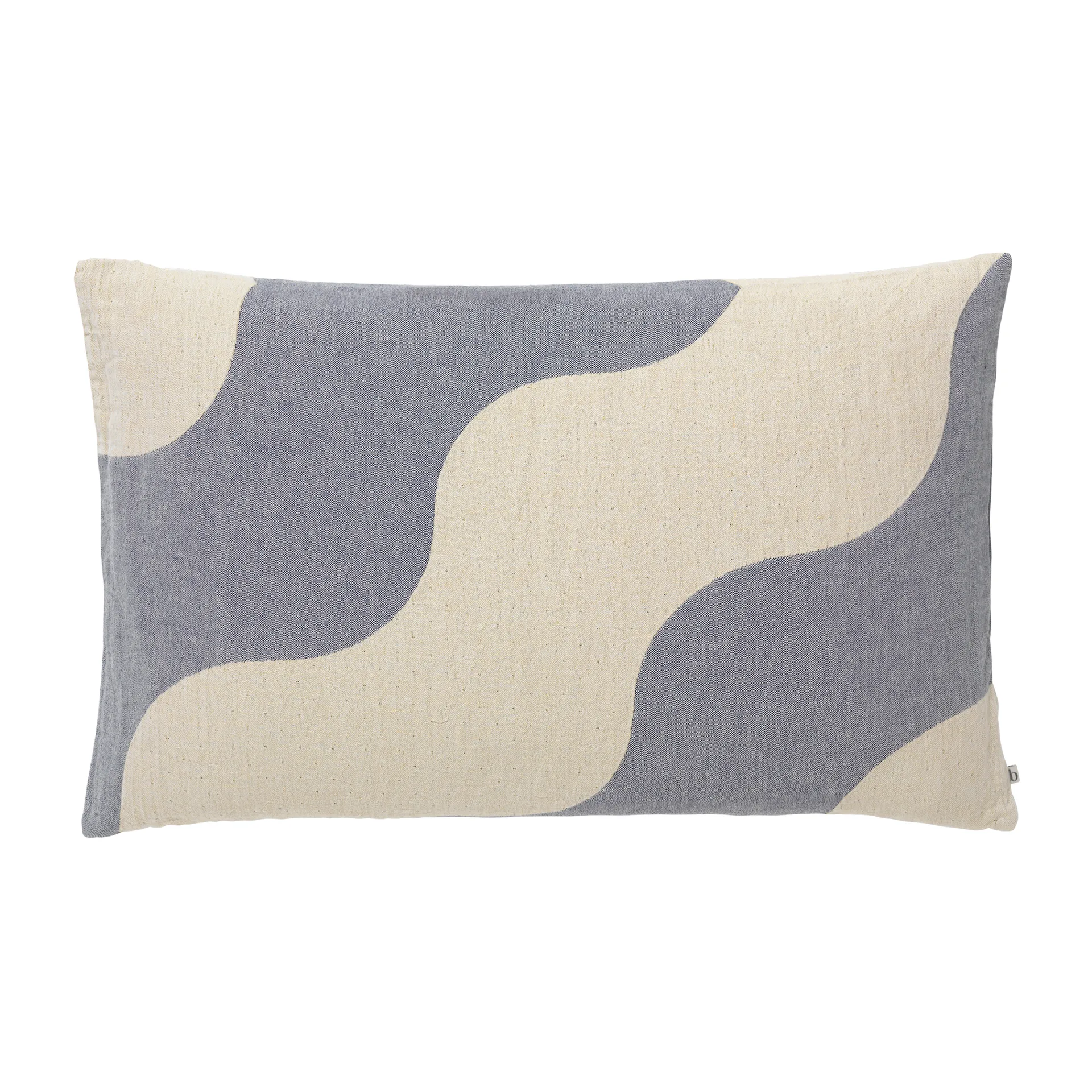 Tide kuddfodral 40x60 cm, Maritime blue Broste Copenhagen