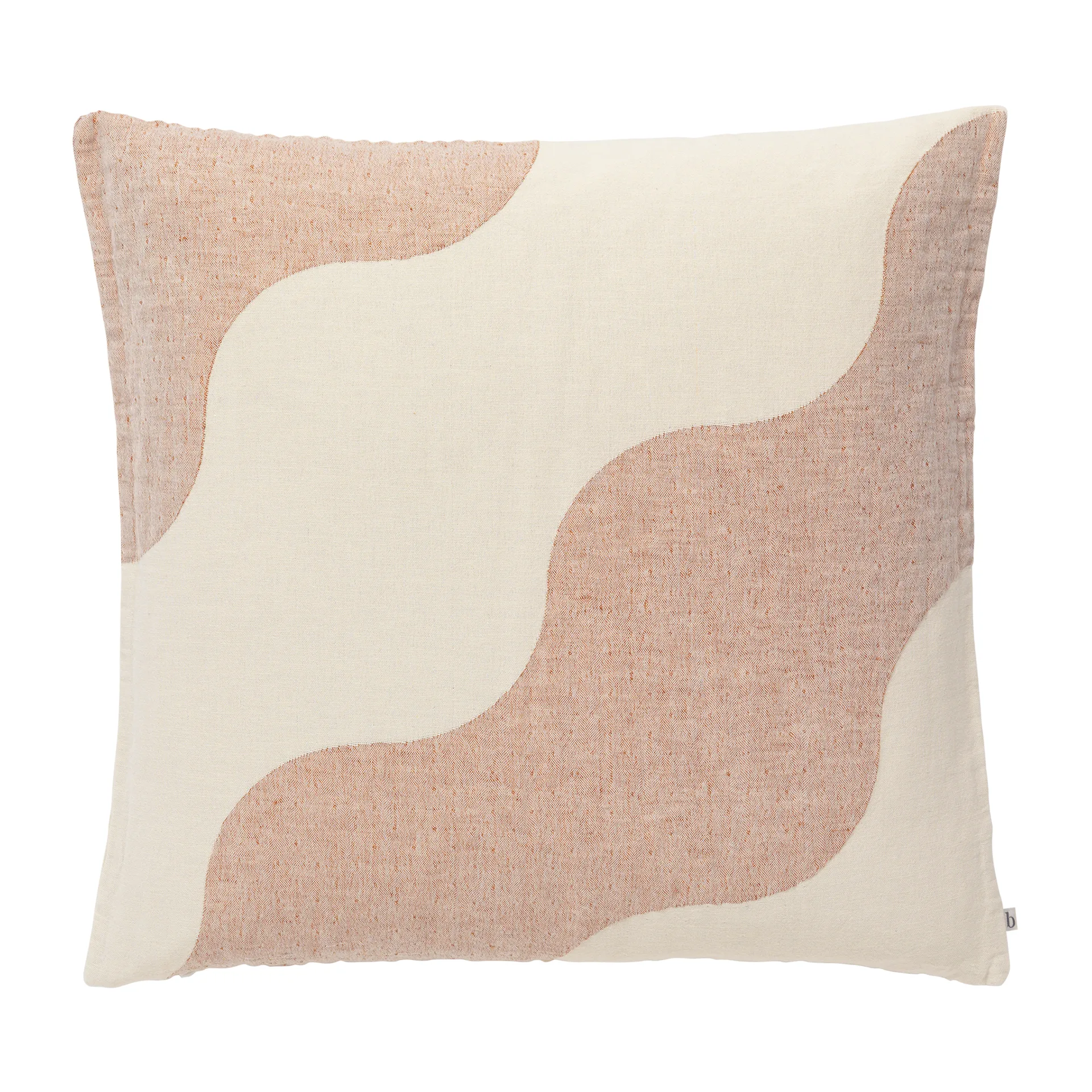 Tide kuddfodral 50x50 cm, Caramel brown Broste Copenhagen