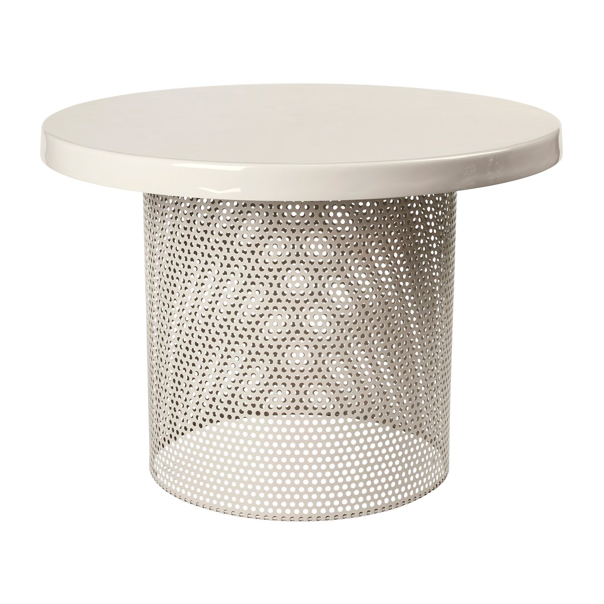 Broste Copenhagen Tulina bord 50x36 cm Off white | Skandinavisk Design | Soffbord | Vit