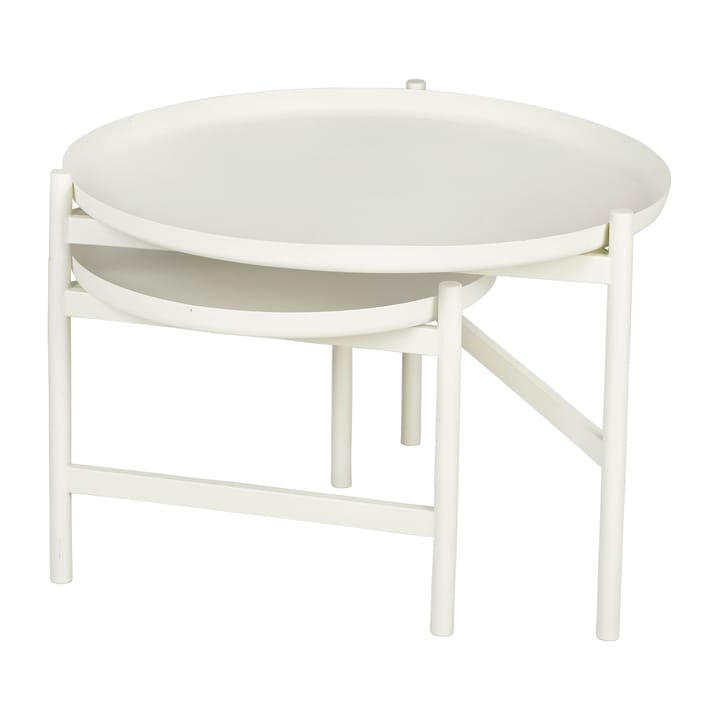 Turner table sidobord Ø70 cm - White - Broste Copenhagen