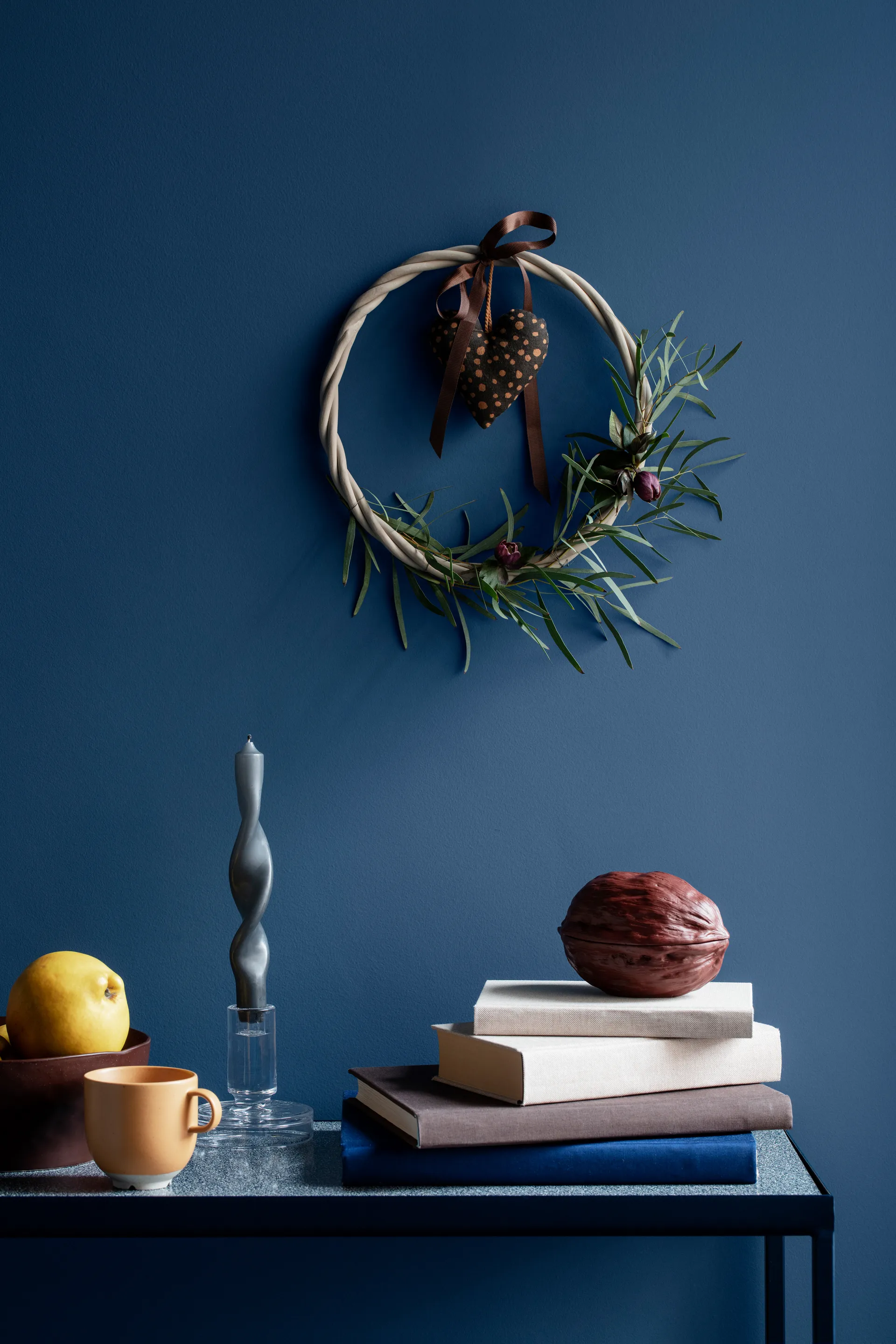 Twist twisted candles skruvade ljus 23 cm 2-pack, Northern dusk Broste Copenhagen