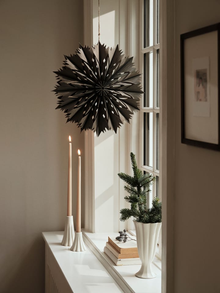 Venja dekorationsstjärna M Ø40 cm, Fungi Grey Broste Copenhagen