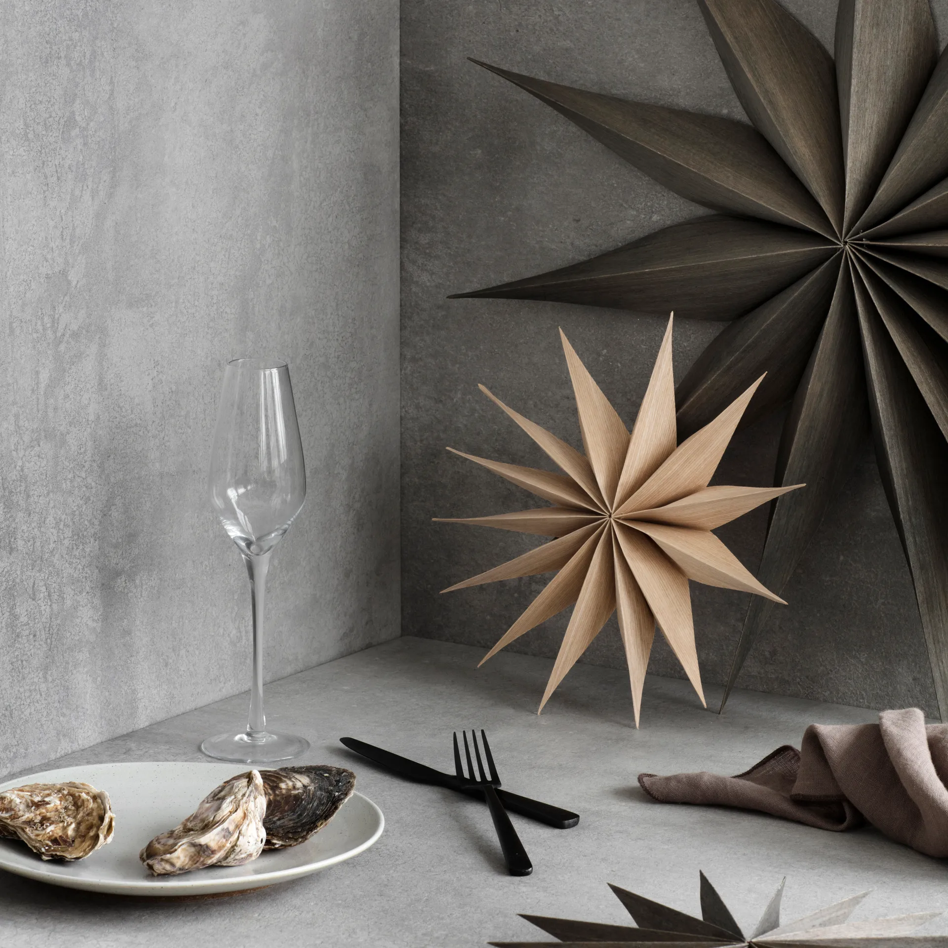 Venok stjärna juldekoration Ø40 cm, Natural Broste Copenhagen