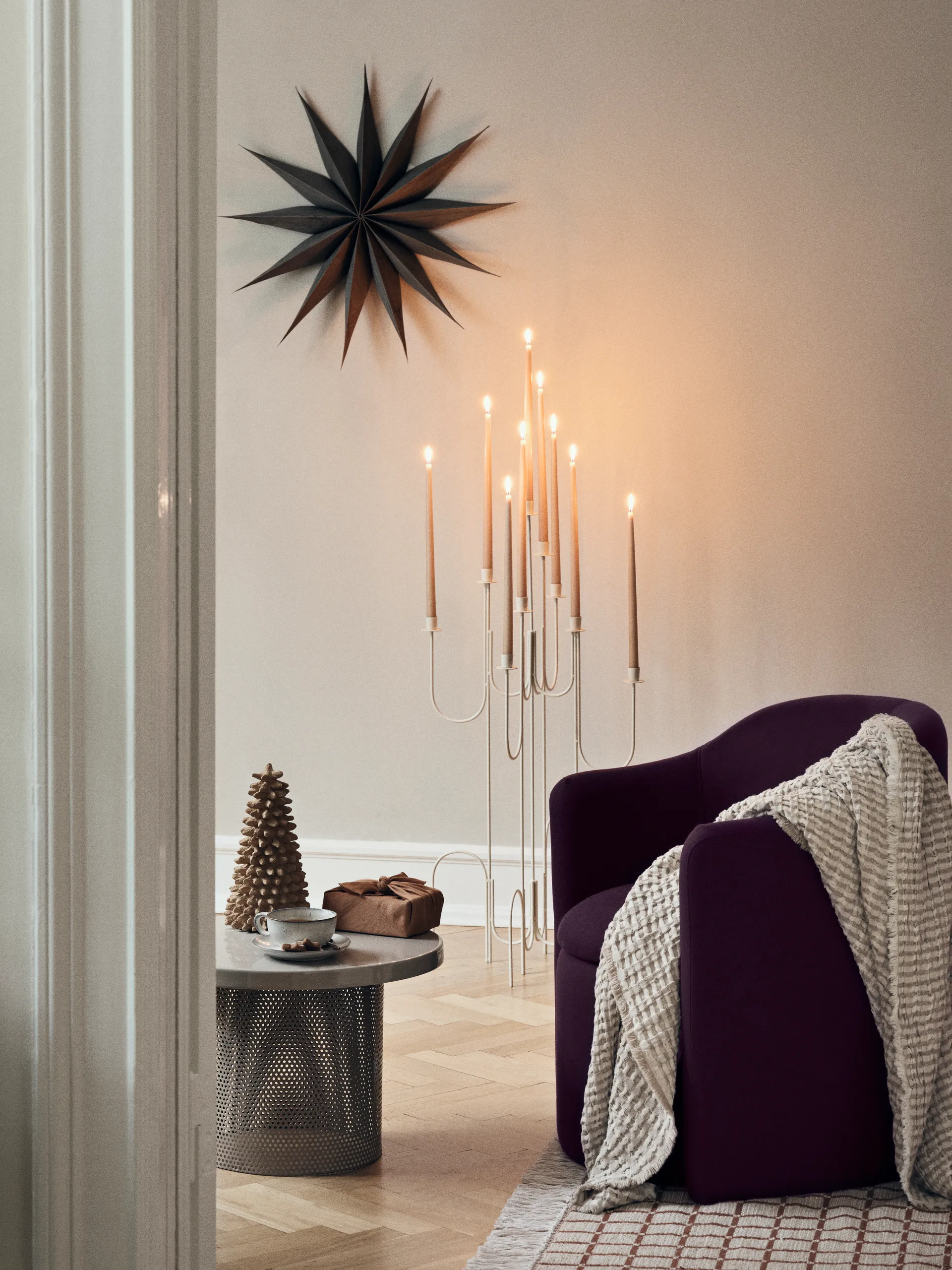 Venok stjärna juldekoration Ø70 cm, Fungi Broste Copenhagen