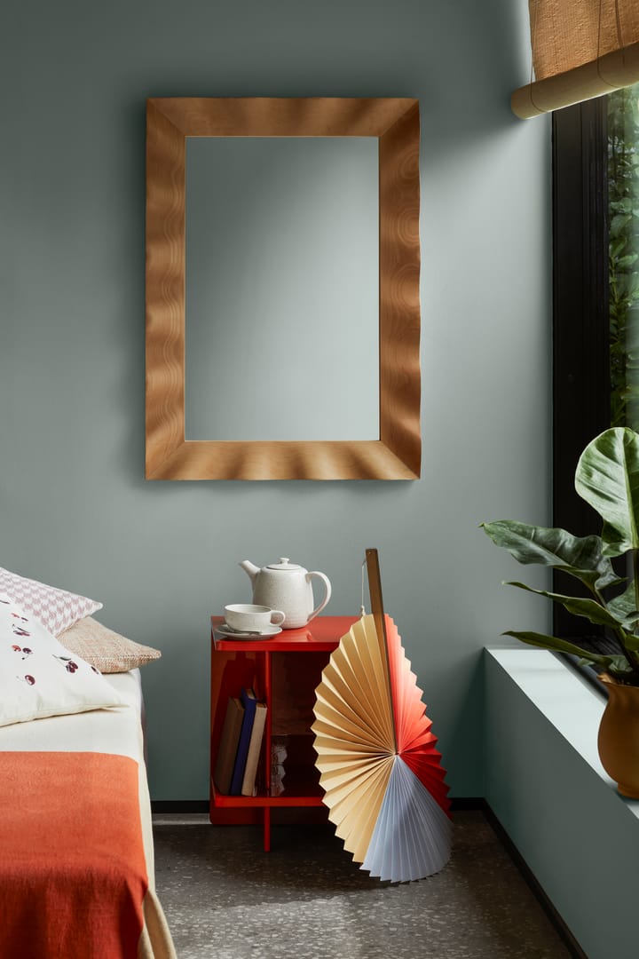 Wavy spegel 70x100 cm, Natural brown Broste Copenhagen