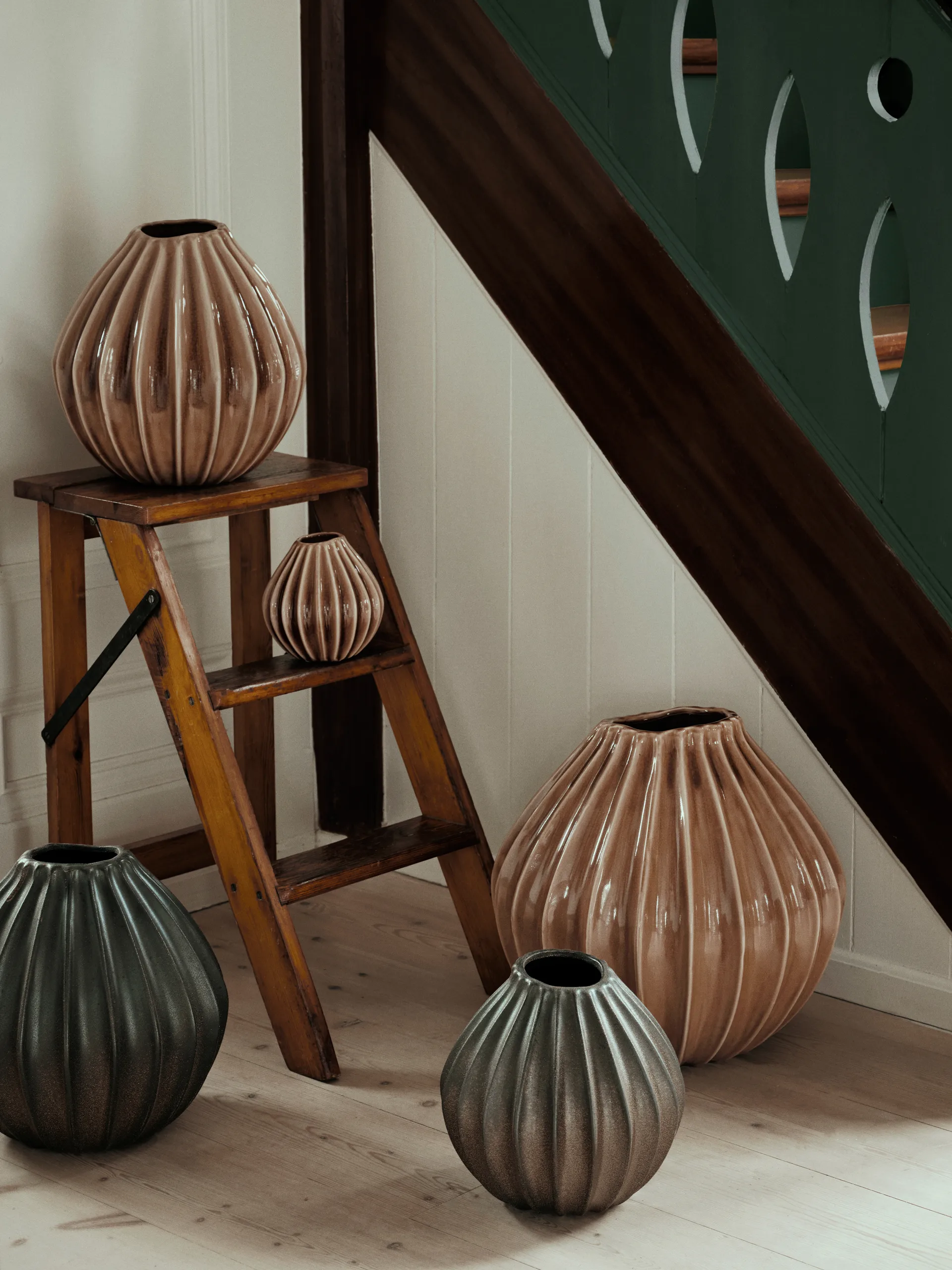 Wide vas S 15 cm, Fawn Broste Copenhagen