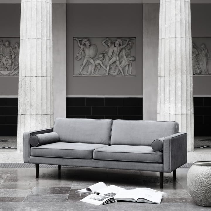 Wind 3-sits soffa, drizzle (grå) Broste Copenhagen