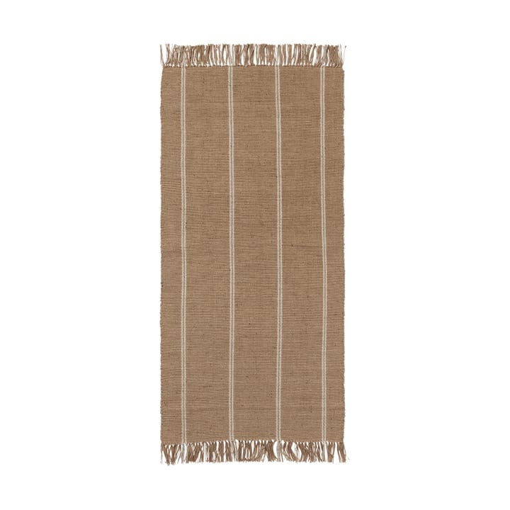 Yuki gångmatta - White-natural, 70x140 cm - Broste Copenhagen