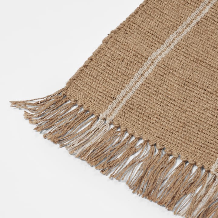 Yuki gångmatta, White-natural, 70x140 cm Broste Copenhagen