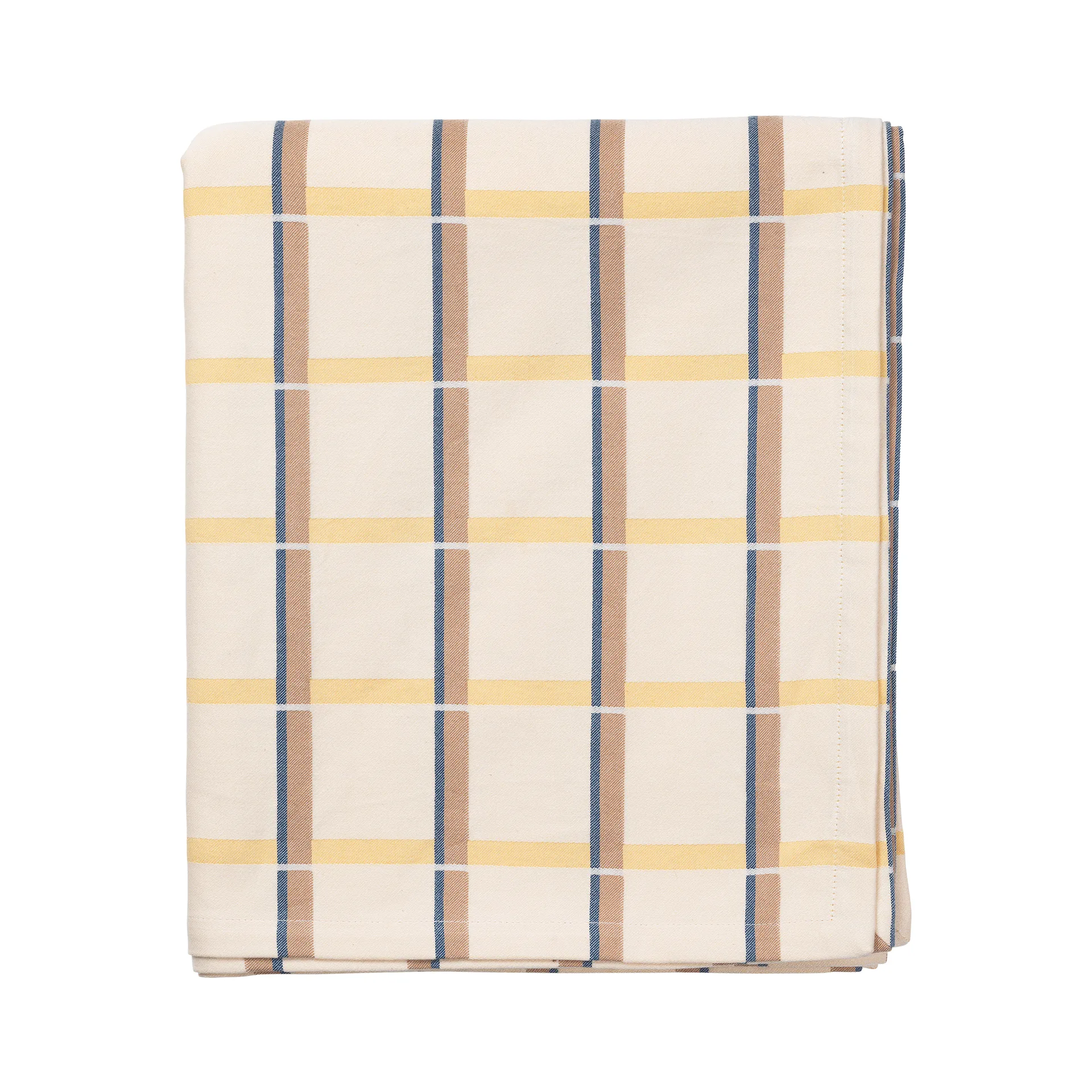 Zappa bordsduk 160x200 cm, Pale banana yellow Broste Copenhagen