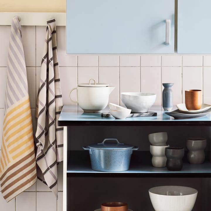 Zappa kökshandduk 2-pack, Rainy day-orchid hush-puce Broste Copenhagen