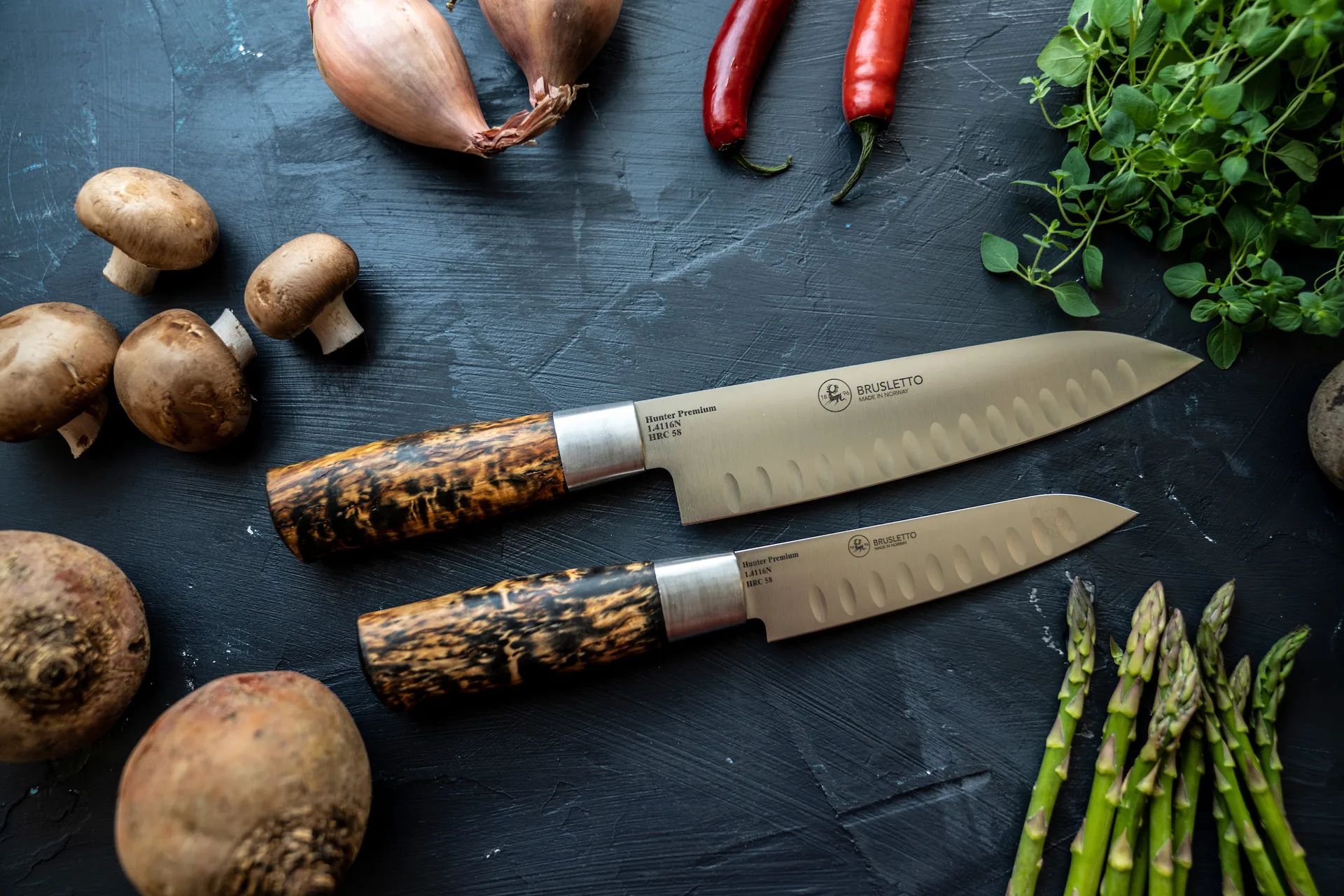 Hunter Premium Chef AP kockkniv, 31,5 cm Brusletto