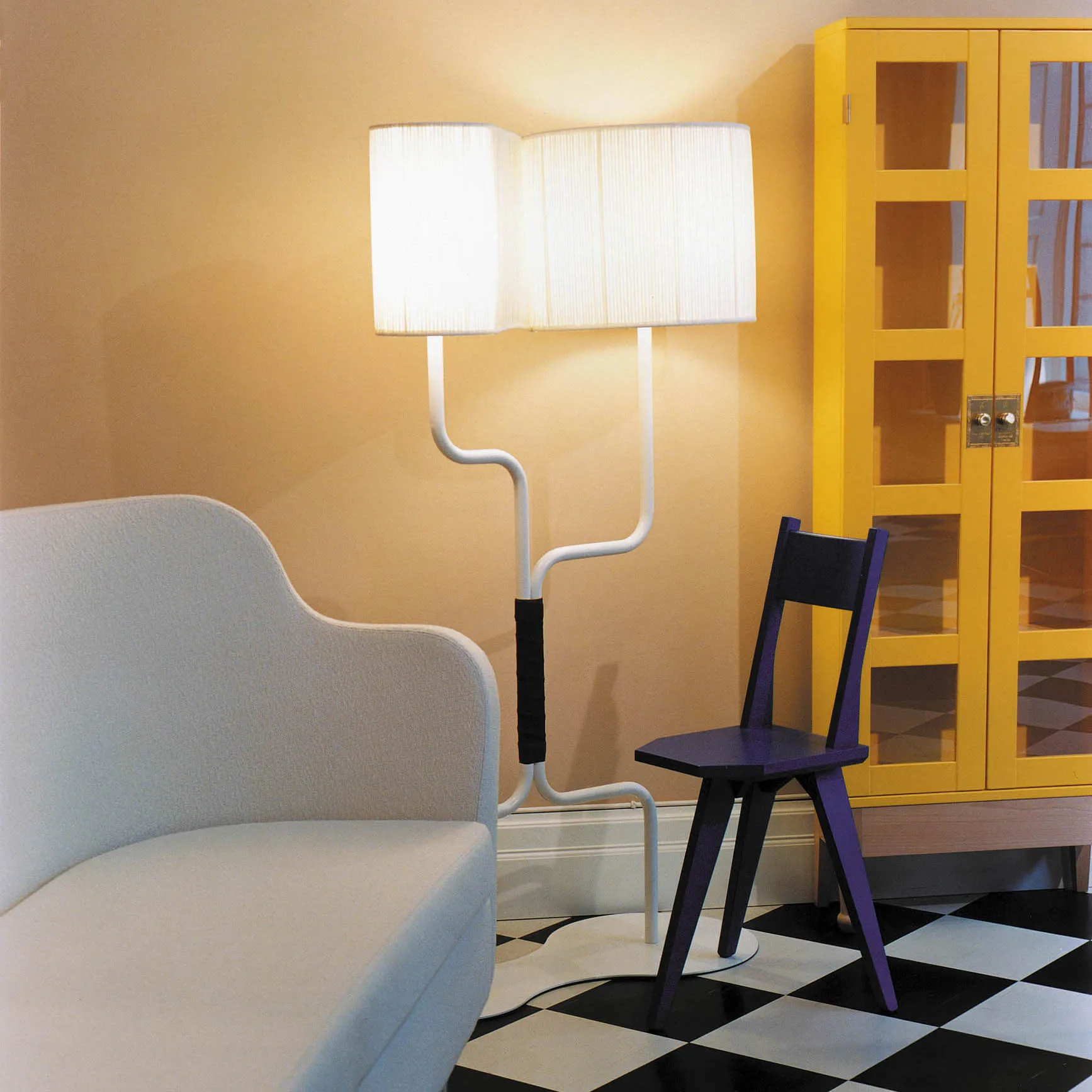 Annas golvlampa, vit Bsweden