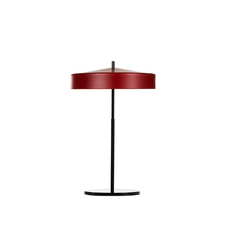 Cymbal Bordslampa - röd matt, svart sladd - Bsweden