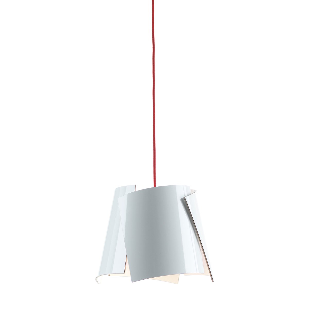 Bsweden Leaf vit lampa vit-röd | Skandinavisk Design | Taklampor & Pendlar | Röd