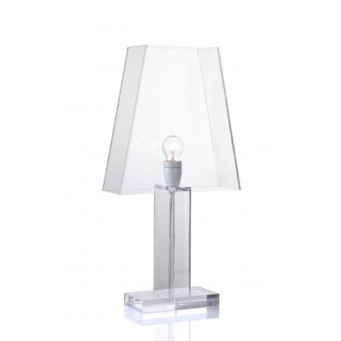 Siluett liten bordslampa - transparent - Bsweden