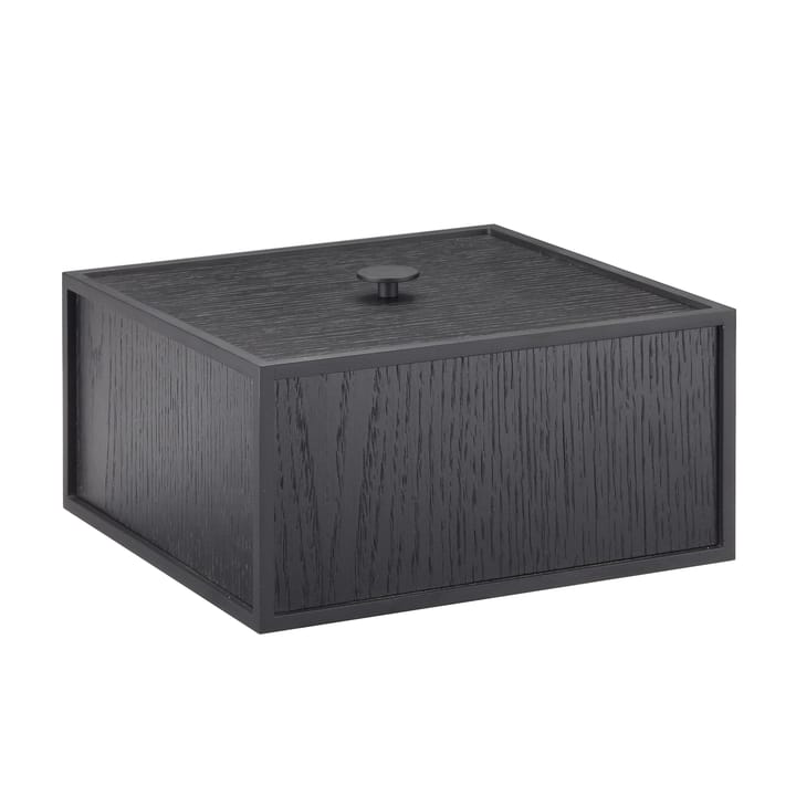 Frame 20 box med lock - svartbetsad ask - By Lassen