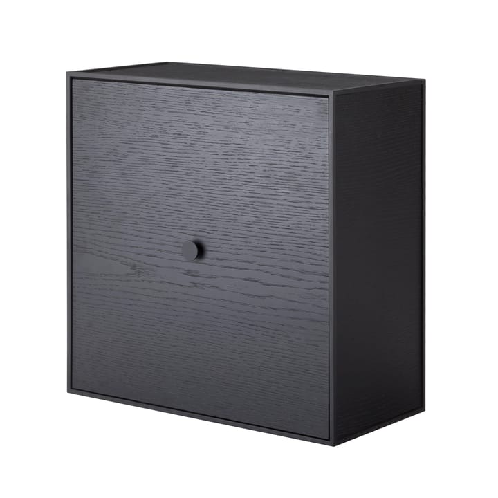 Frame 42 kub med dörr - svartbetsad ask - By Lassen