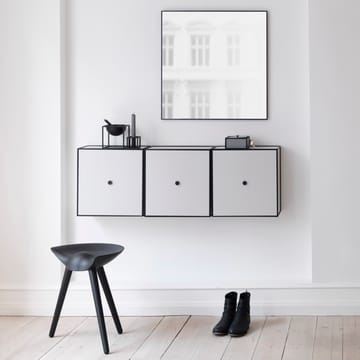 View spegel 70x70 cm - svart - By Lassen