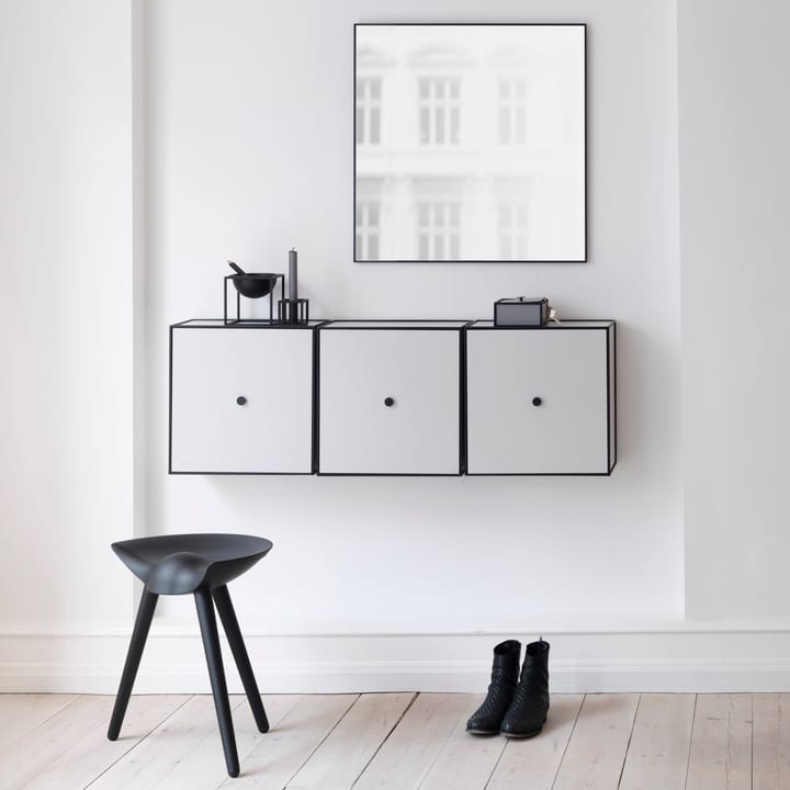 View spegel 70x70 cm - svart - By Lassen