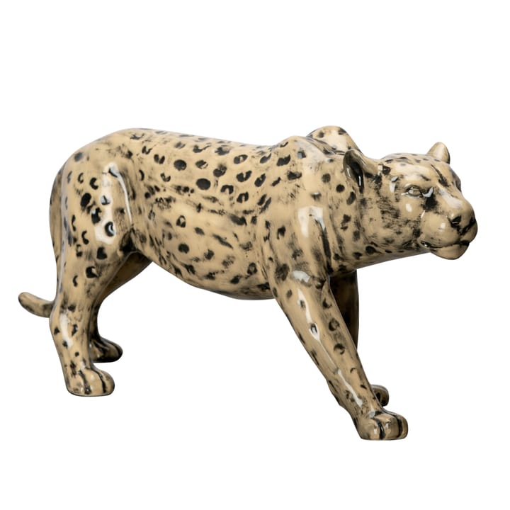 Leopard skulptur - Brun-svart - By On