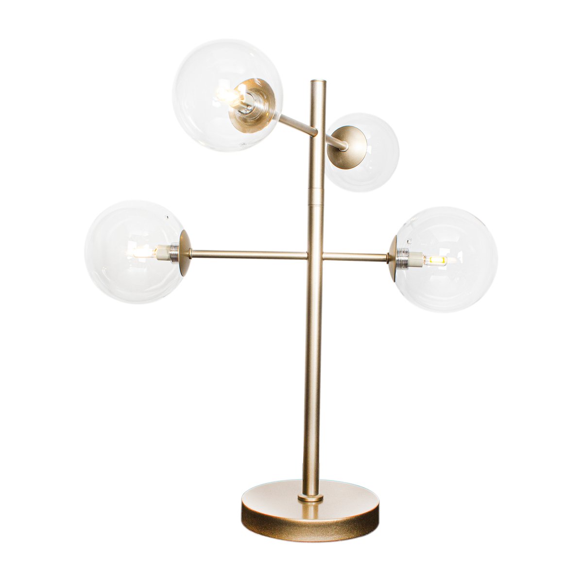 By Rydéns Avenue bordslampa Guld | Skandinavisk Design | Bordslampor | Guldfärgad
