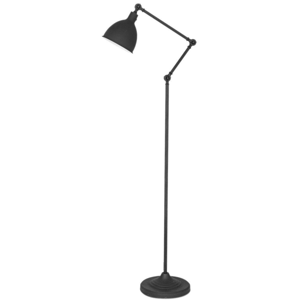 By Rydéns Bazar golvlampa Sandsvart | Skandinavisk Design | Golvlampor | Svart