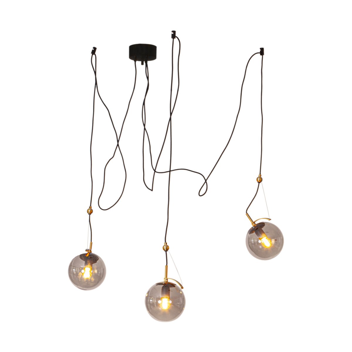 By Rydéns Carry taklampa 18 cm 3 grå | Skandinavisk Design | Plafonder | Grå