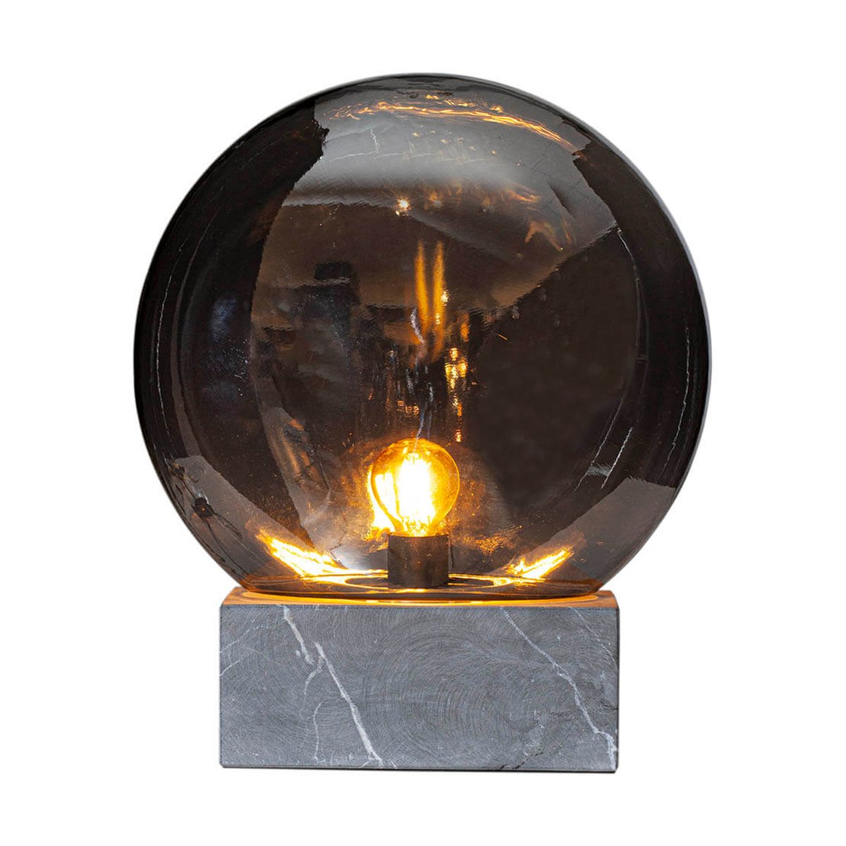 By Rydéns Glori bordslampa 30 cm Rökgrå | Skandinavisk Design | Bordslampor | Grå