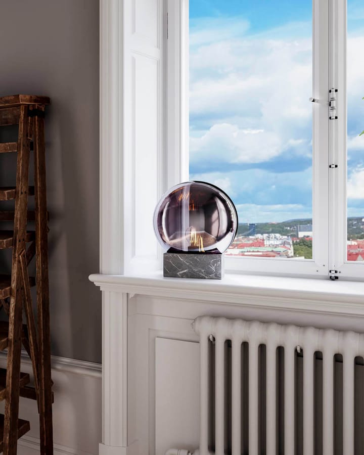 Glori bordslampa Ø30 cm - Rökgrå - By Rydéns