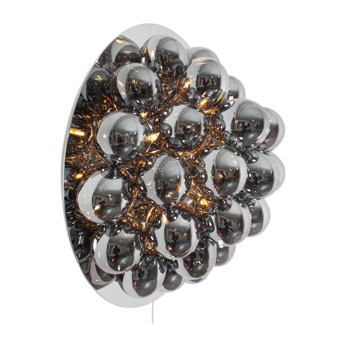 By Rydéns Gross vägglampa Ø60 cm Smoke