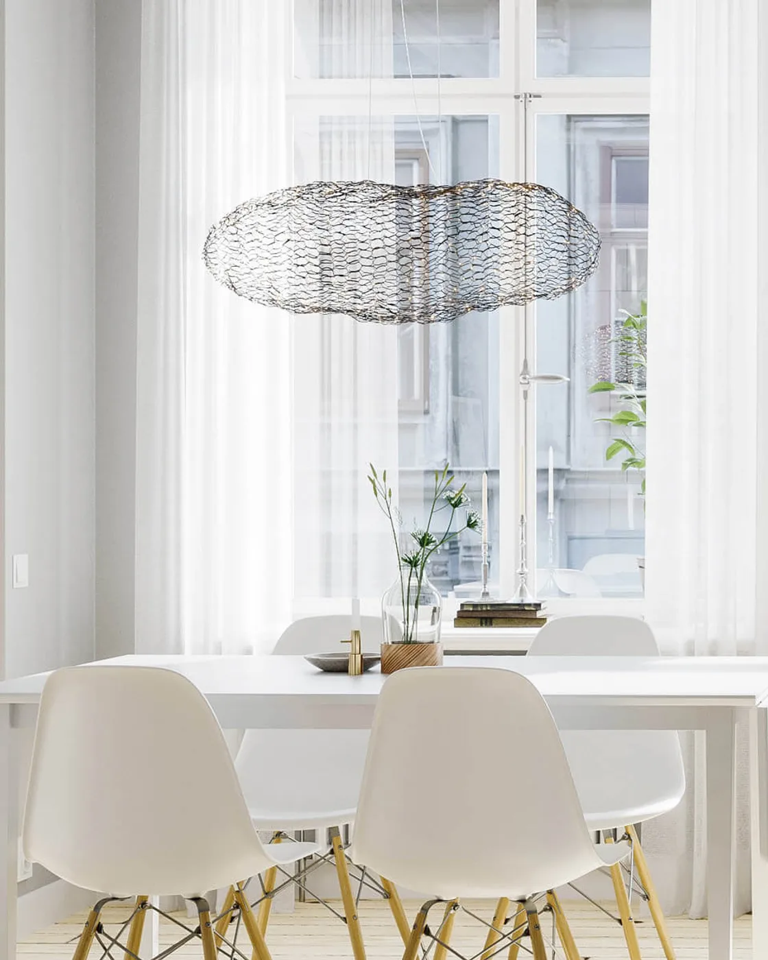 Hayden taklampa 76 cm, Matt svart By Rydéns