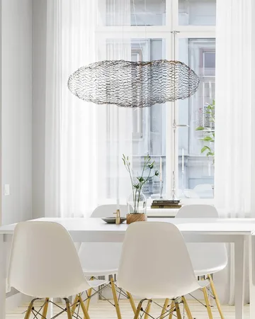 Hayden taklampa 76 cm - Matt svart - By Rydéns