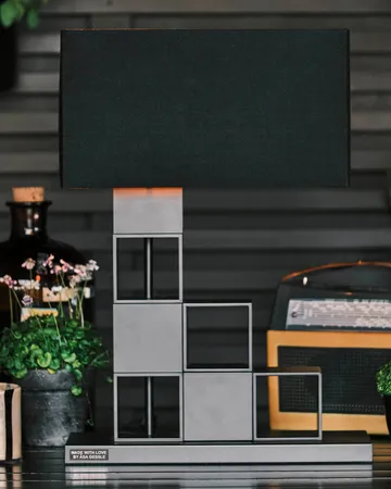 Love Is All bordslampa 55,5 cm - Matt svart - By Rydéns