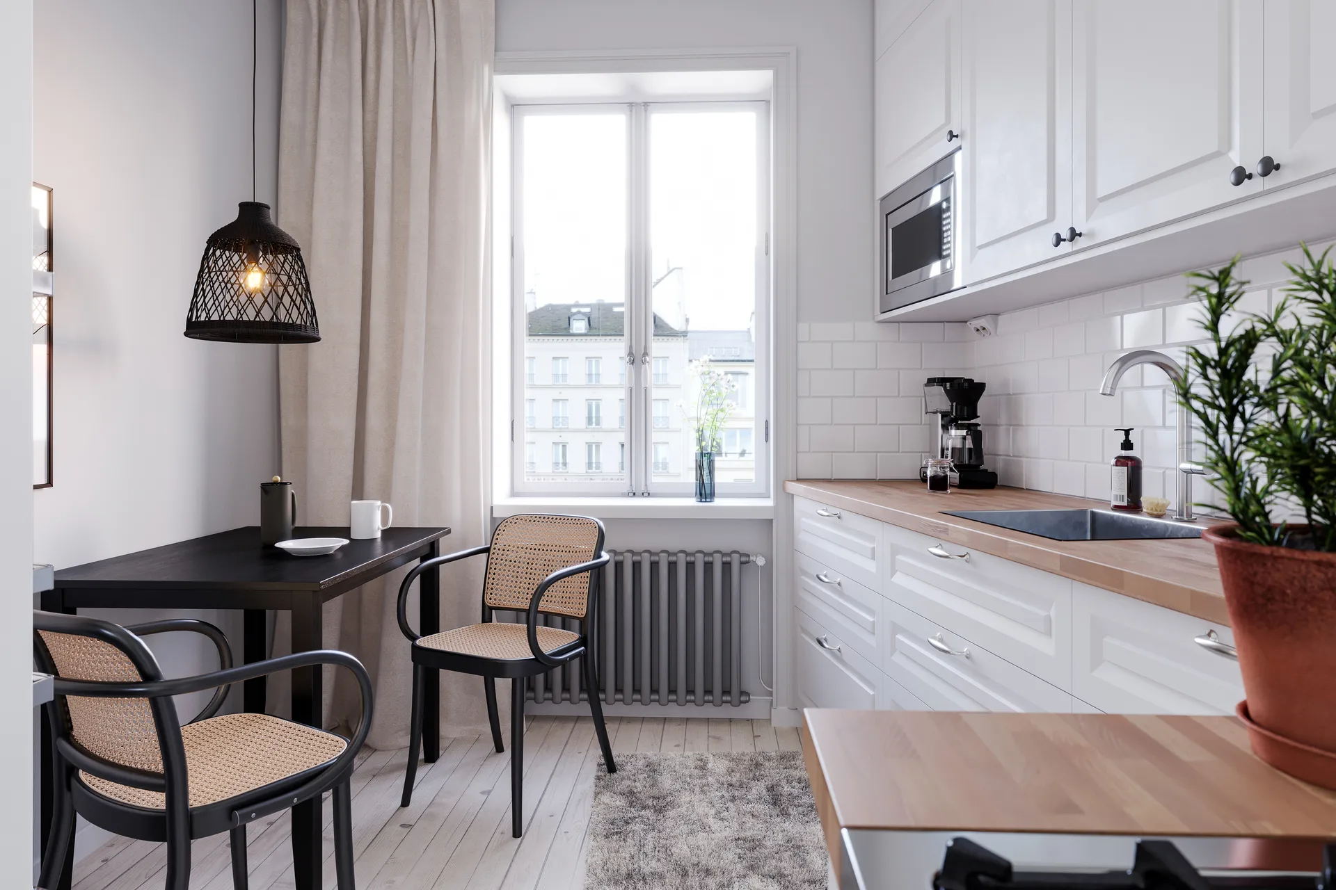 Lucena taklampa, Svart By Rydéns