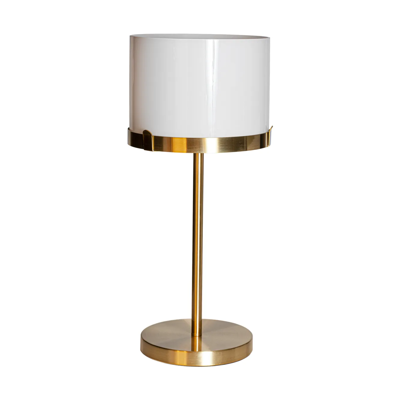 Marcel bordslampa 55 cm, Mässing-vit By Rydéns