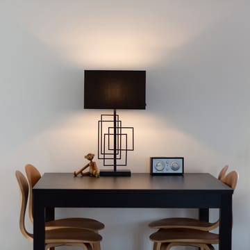 Paragon bordslampa 52 cm - Matt svart-svart - By Rydéns