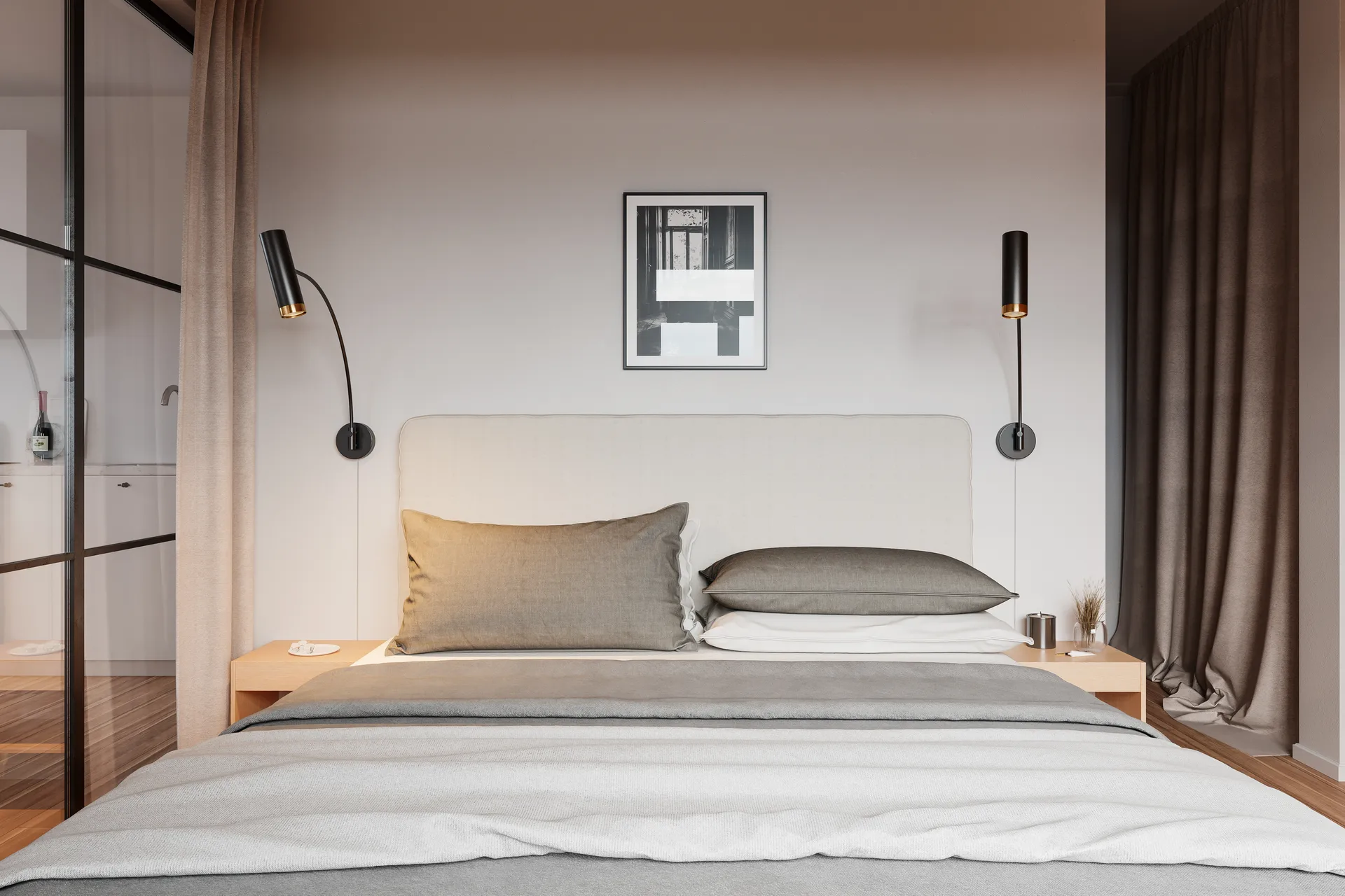 Puls vägglampa XL, Svart matt By Rydéns