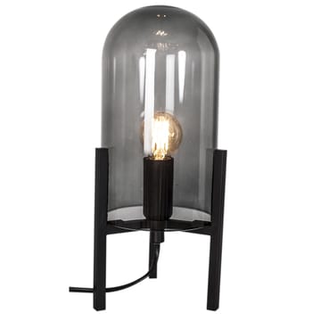 Smokey bordslampa - rökgrå, svart - By Rydéns