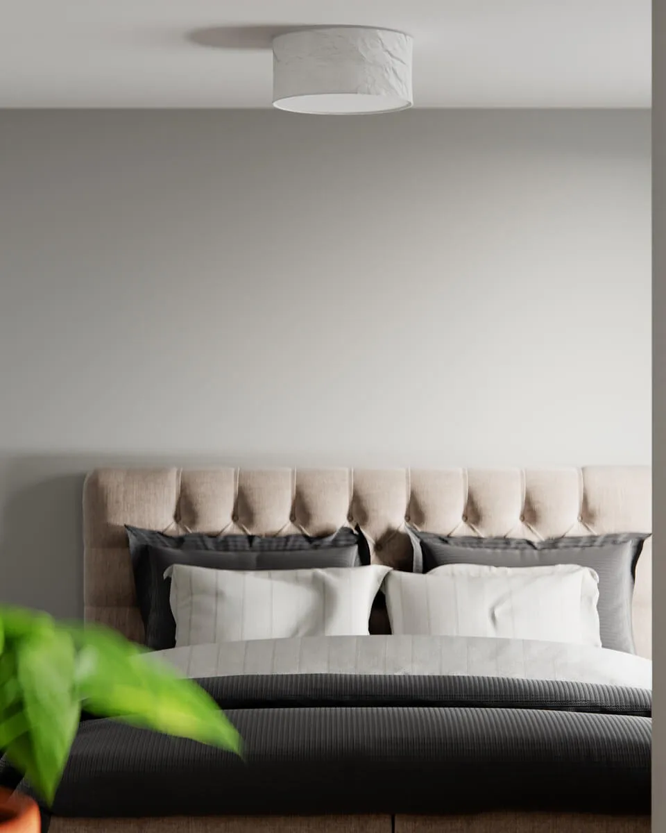 Vita plafond Ø40 cm, Vit By Rydéns