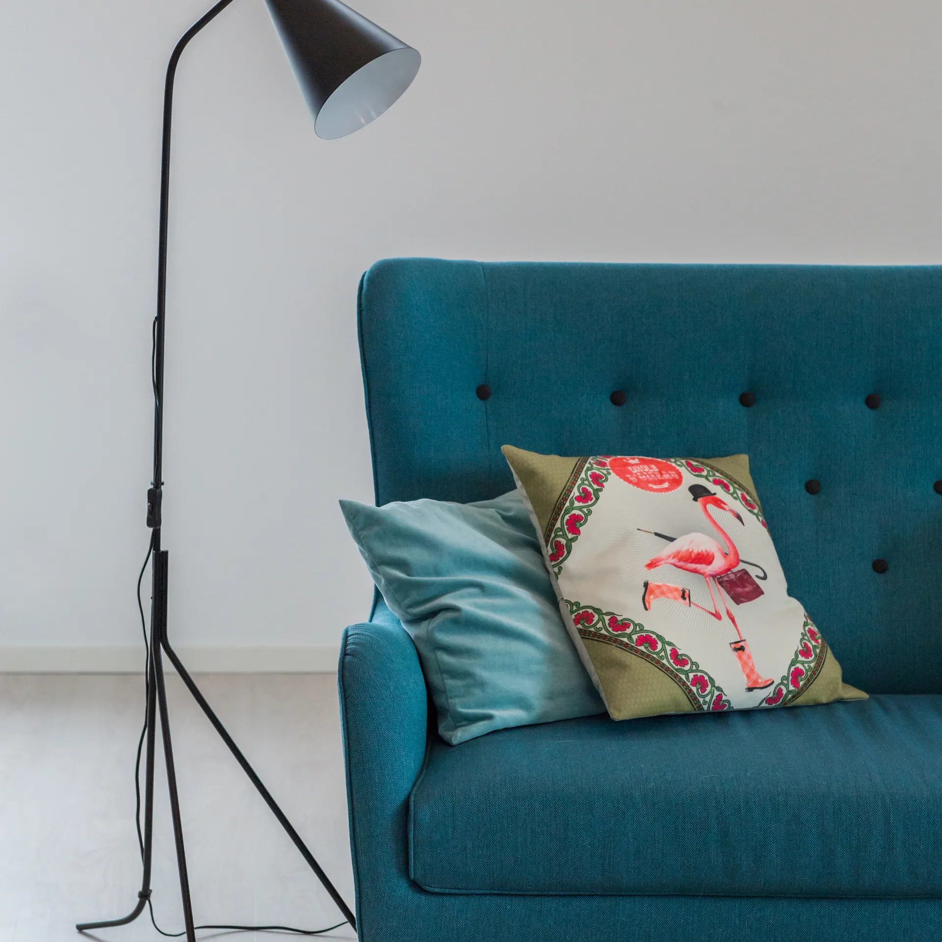 Yukon golvlampa, Matt svart By Rydéns