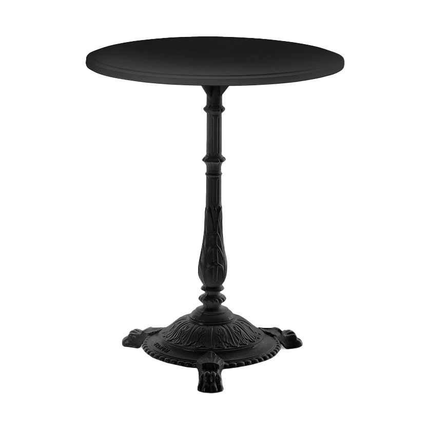 Byarums bruk Classic cafébord 55 cm Svart | Skandinavisk Design | Trädgårdsbord | Svart