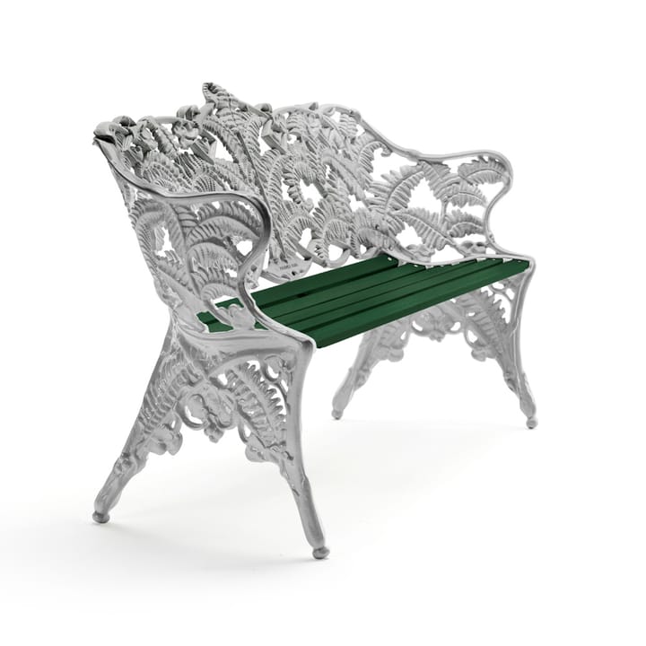 Classic soffa - Grön, rå aluminiumstativ - Byarums bruk