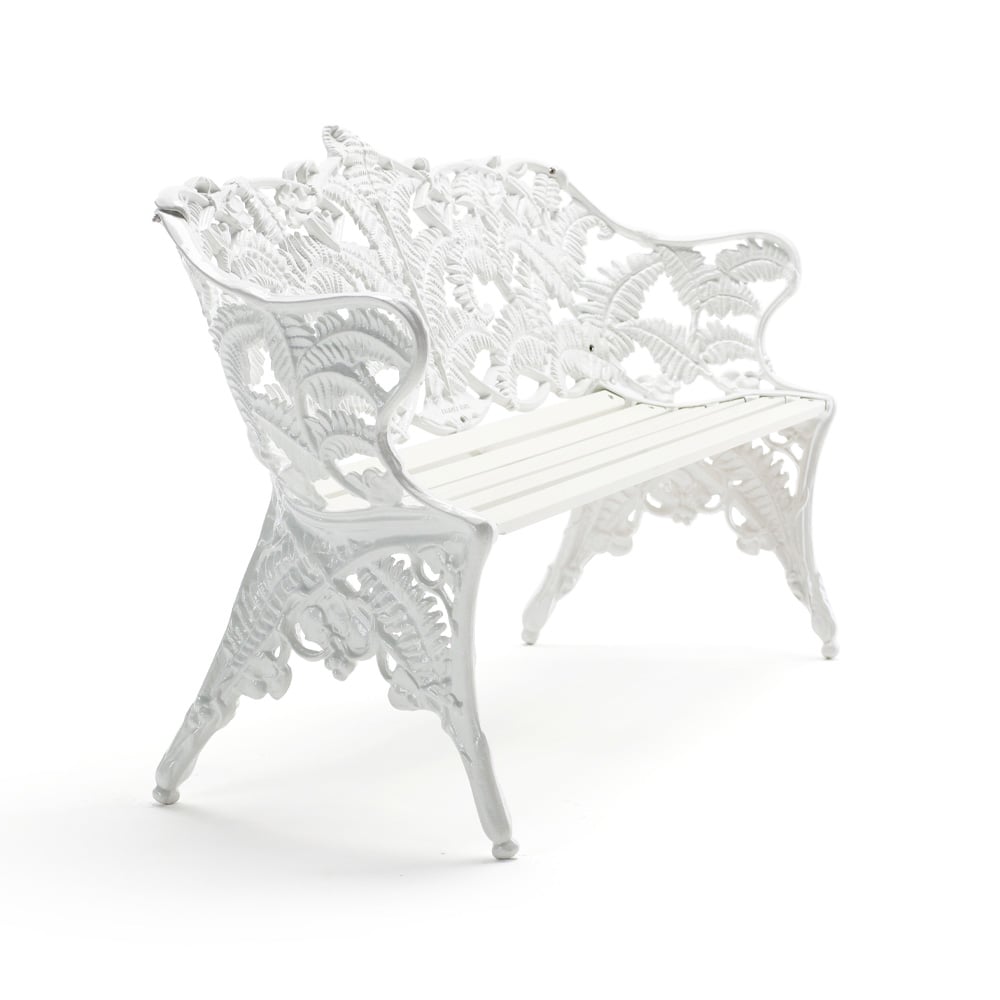 Byarums bruk Classic soffa Vit lack furu, vitt stativ